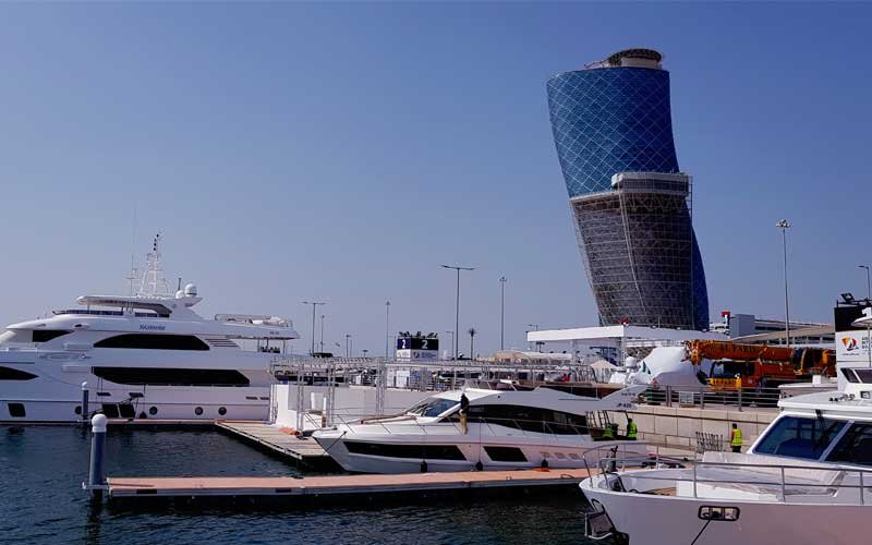 Abu Dhabi International Boat Show is unique to Abu Dhabi and the region, it caters for all marine industry professionals and the whole family.