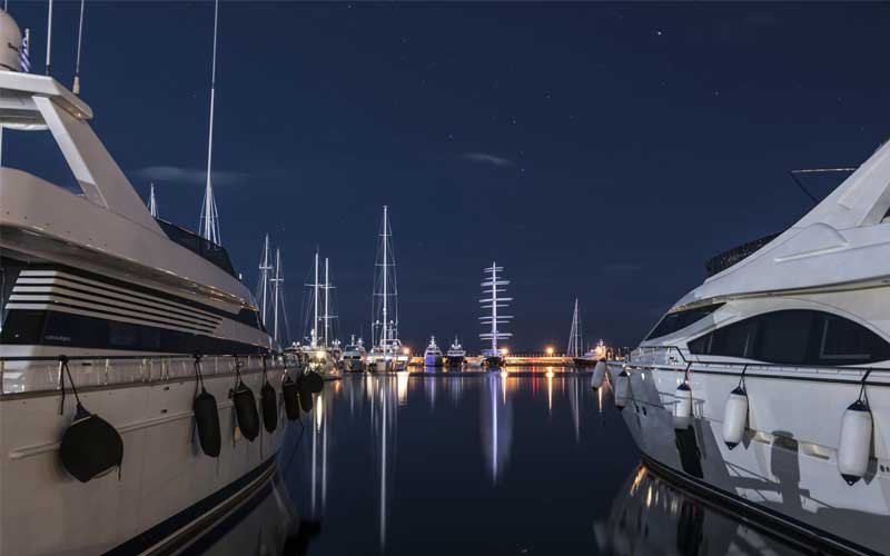 Flisvos Marina is the Mega Yachts Luxury Marina in Greece