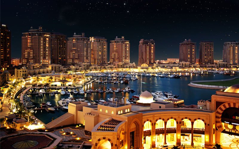 Porto Arabia is by far the largest of The Pearl-Qatar’s marine features and the original hub of social life at The Pearl - Qatar.
